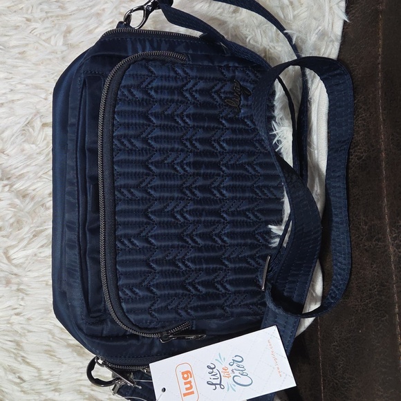 Lug Mini Ranger Bag in Navy - Picture 1 of 6